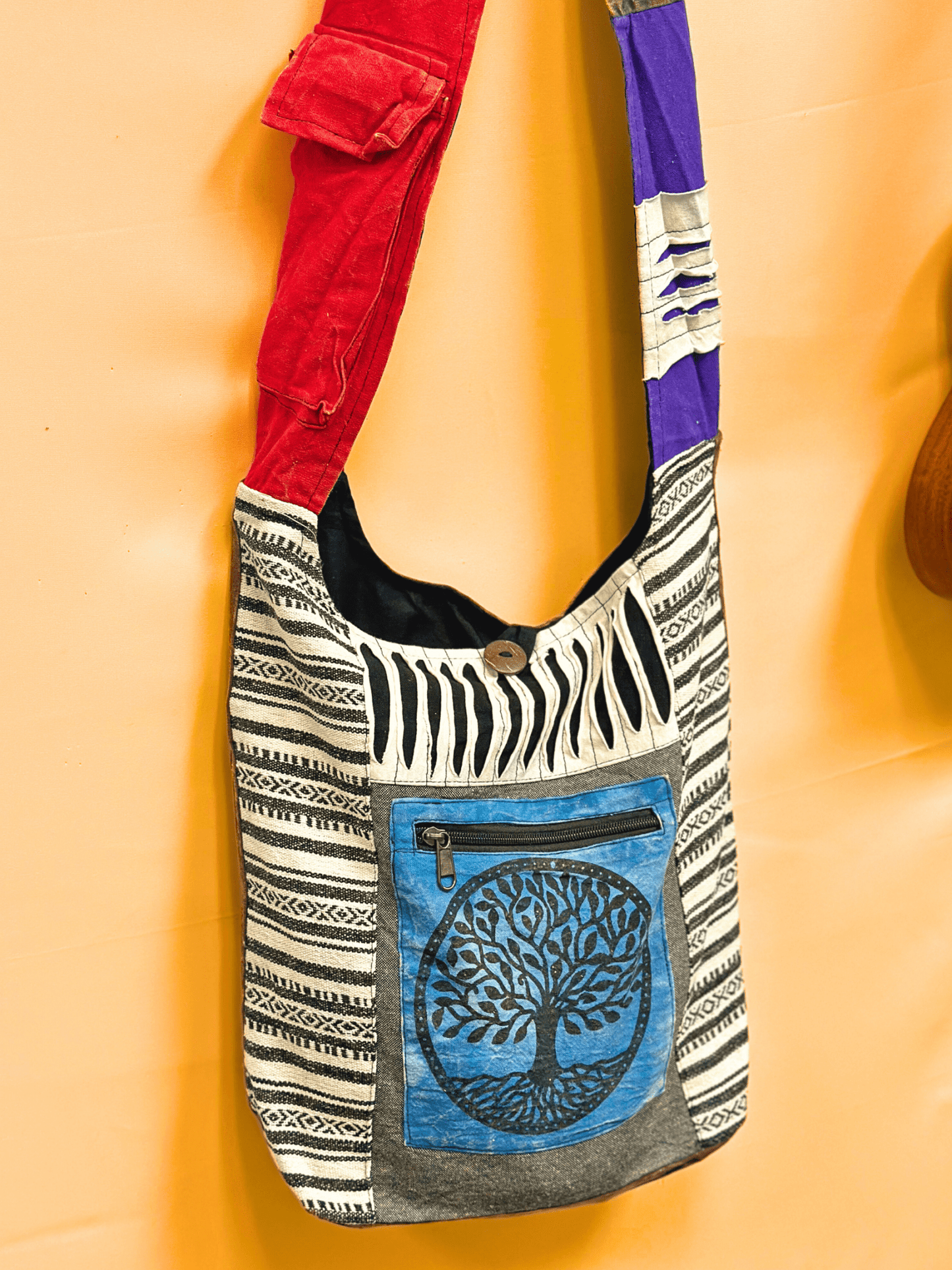 Tree of Life Boho Hippie Bag - Kalika Fashion