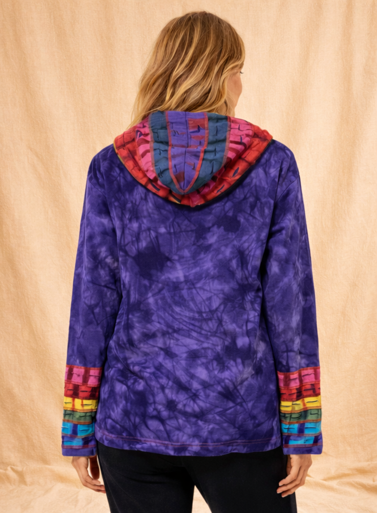 Violet Meadow Embroidered Jacket
