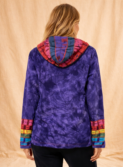 Violet Meadow Embroidered Jacket